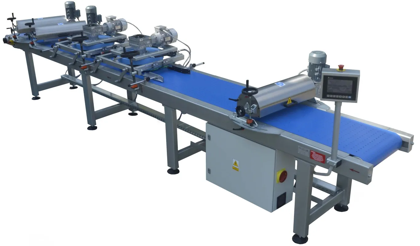 Tööstuslik linttranspordisüsteem lihvimisoperatsioonideks